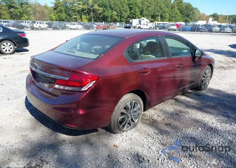 2014 Honda Civic Ex from USA, damaged, VIN 2HGFB2F80EH530373